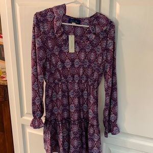 Medium blue rain new with tag boutique dress